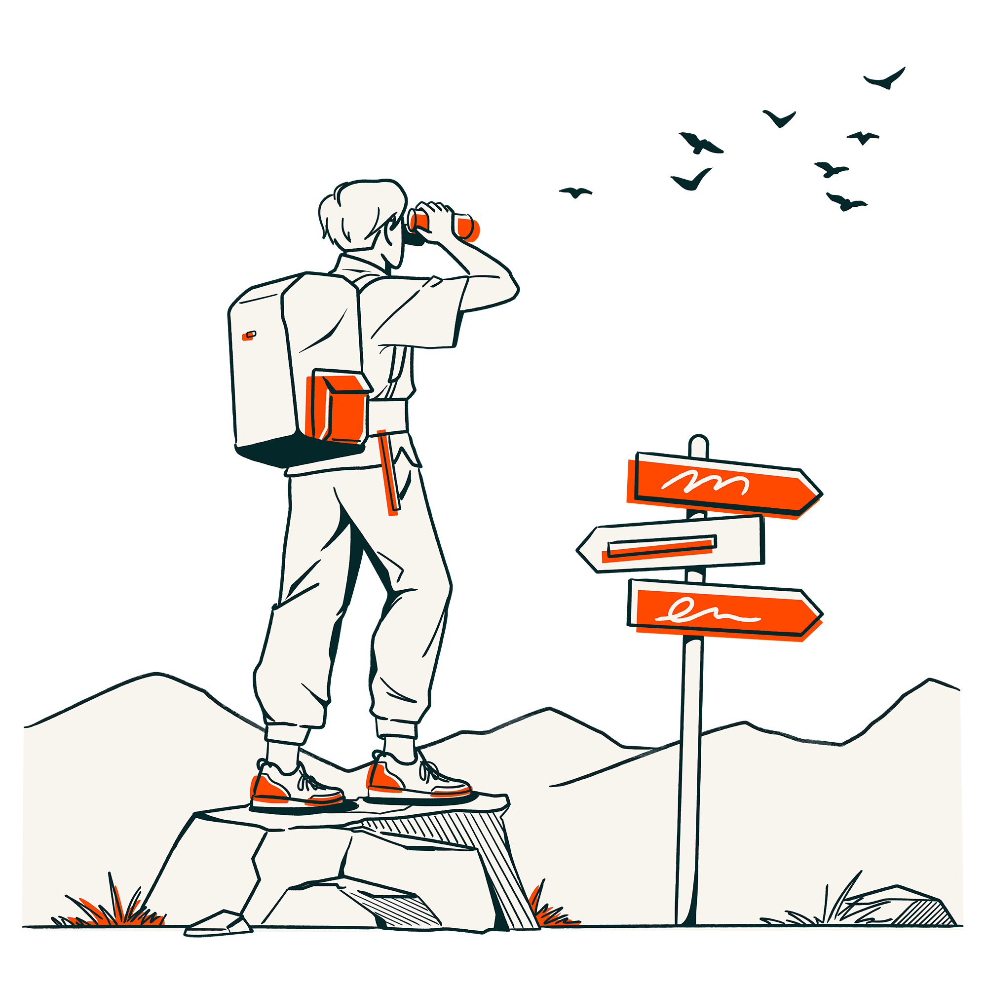 Discovery_Linear_Illustrations_Characters