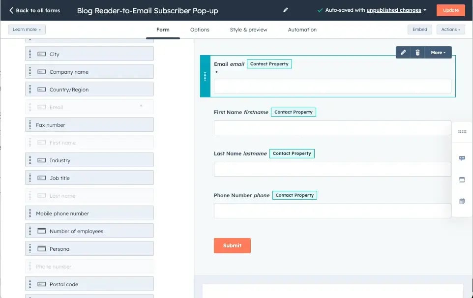 Exit Intent Popups Healthcare