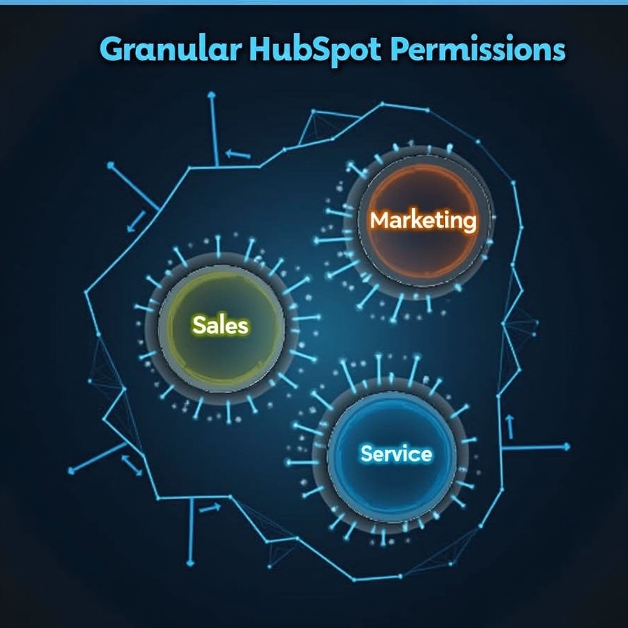 Granular HubSpot Permissions for Marketing, Sales, and Service