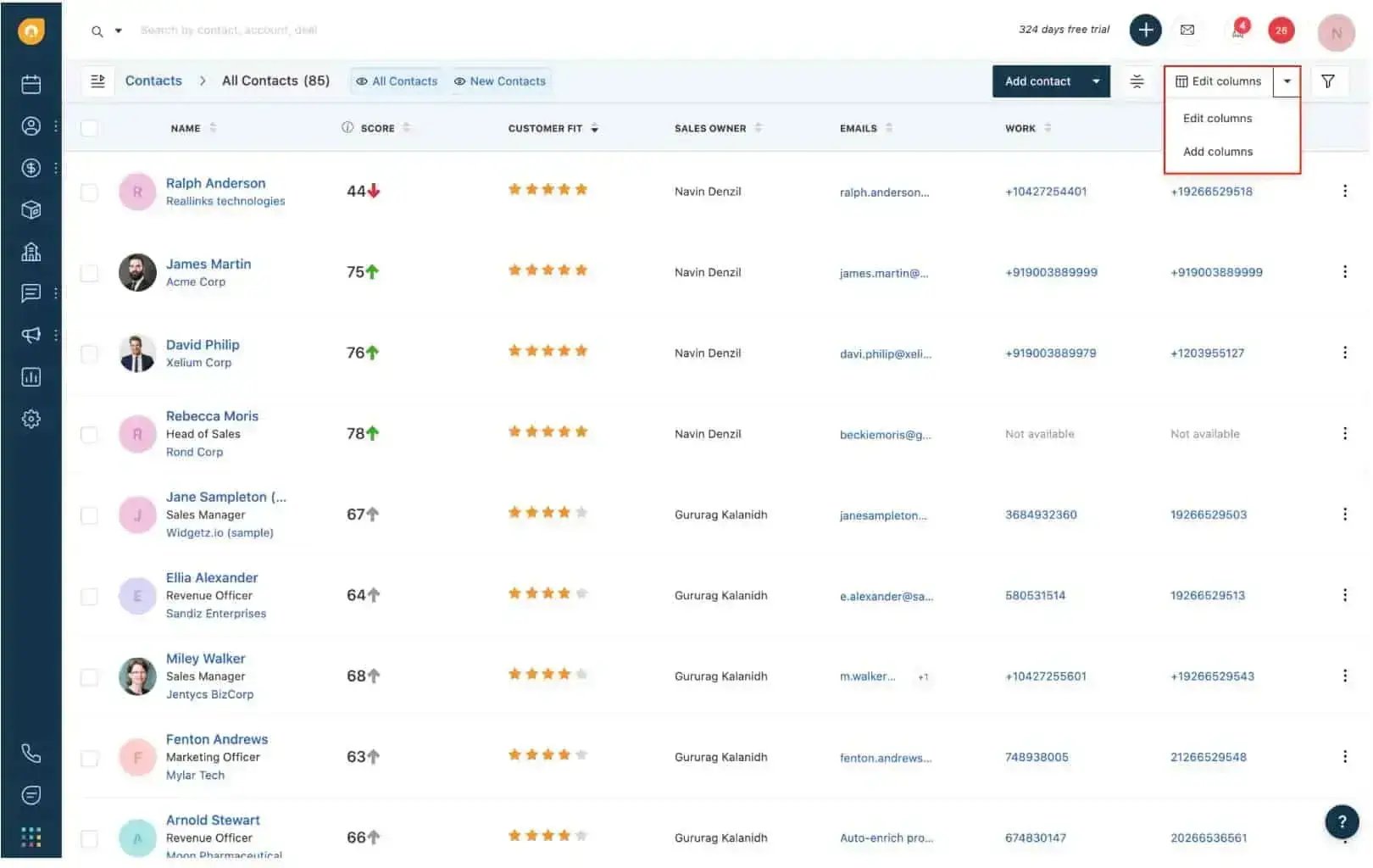 Hubspot CRM Database