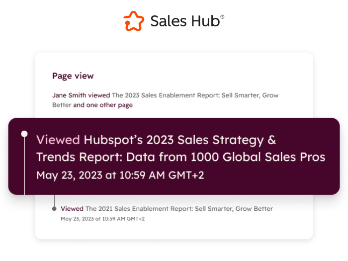 Sales Hub Onboarding